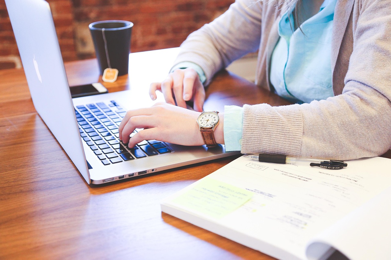 Small business team working in the office